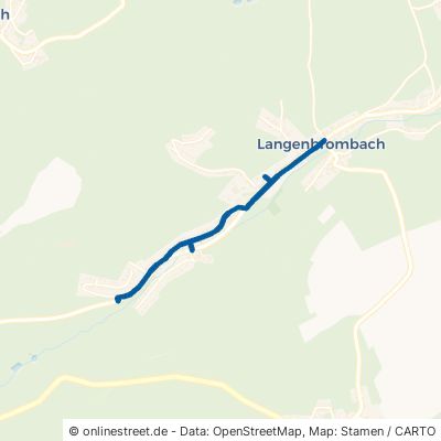 Oberdörfer Straße Brombachtal Langenbrombach 