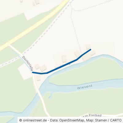 Mühlweg Wiesenttal Streitberg 