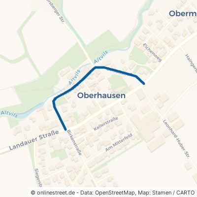 Schloßstraße Reisbach Oberhausen 