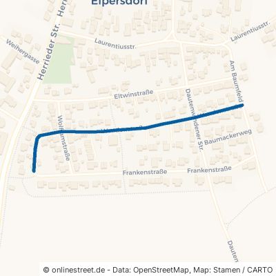 Wendenstraße Ansbach Elpersdorf 