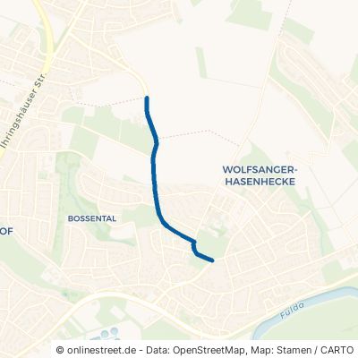 Höheweg Kassel Wolfsanger/Hasenhecke 