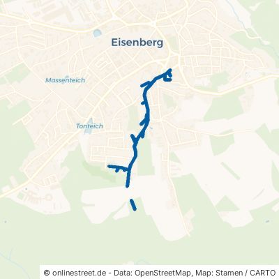 Mühlenstraße Eisenberg Friedrichstanneck 