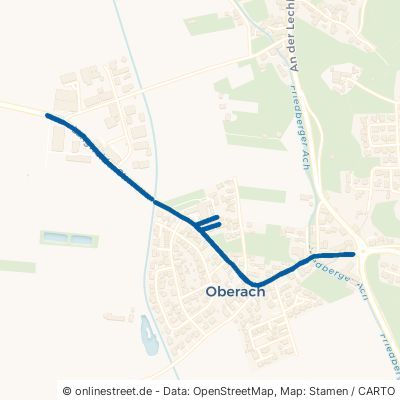 Langweider Straße Rehling Oberach 