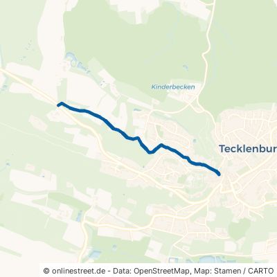 Ibbenbürener Straße Tecklenburg 