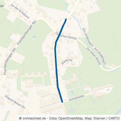 Rudolf-Breitscheid-Straße Niederwiesa Lichtenwalde 