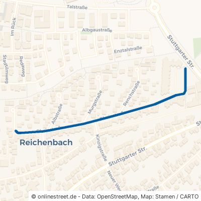 Rheinstraße Waldbronn Reichenbach 