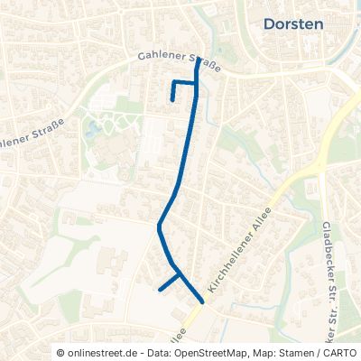 Clemens-August-Straße Dorsten Hardt 
