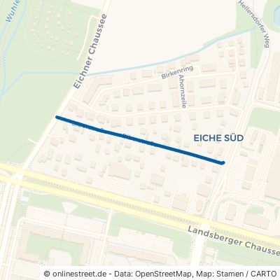 Biberstraße Ahrensfelde Eiche 