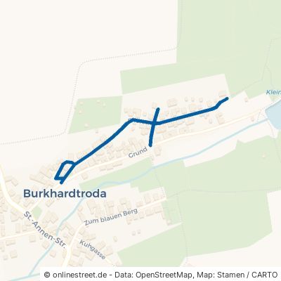Ellerstraße Gerstungen Burkhardtroda 