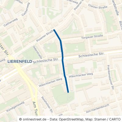 Weichselstraße Düsseldorf Lierenfeld 