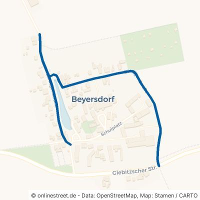 Zörbiger Straße Sandersdorf-Brehna Beyersdorf 