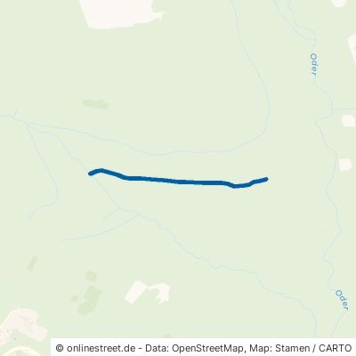 Raufenweg Harz Lauterberg 