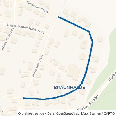 Braunhaldenstraße 72175 Dornhan 