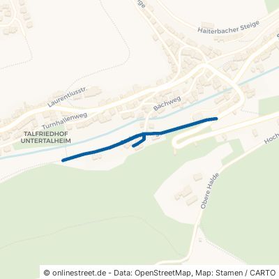 Steinachweg Horb am Neckar Talheim 