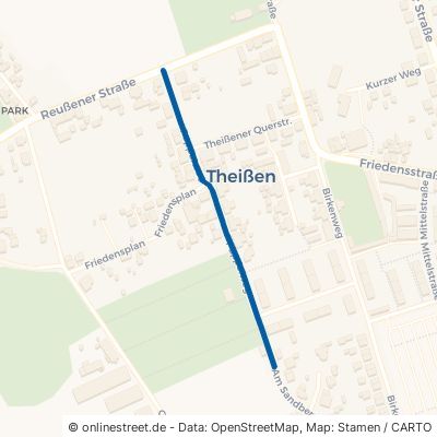 Pappelweg Zeitz Theißen 