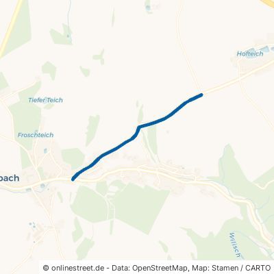 Zschopauer Straße Amtsberg Weißbach 