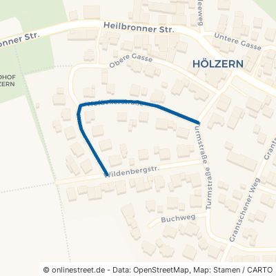Hofäckerstraße Eberstadt Hölzern 