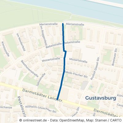 Martin-Luther-Straße Ginsheim-Gustavsburg Gustavsburg 