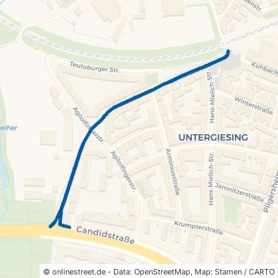 Gerhardstraße München Untergiesing-Harlaching 