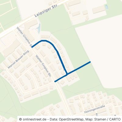 Mies-Van-Der-Rohe-Weg Erfurt Krämpfervorstadt 