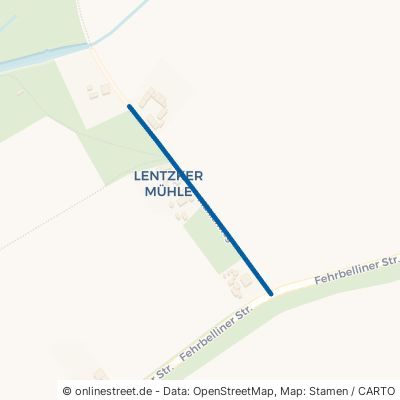 Mühlenweg Fehrbellin Lentzke 