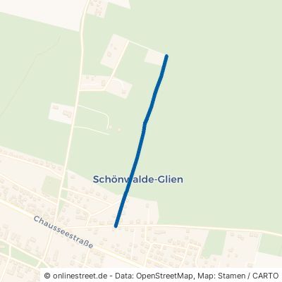 Kieskutenweg Schönwalde-Glien Pausin 