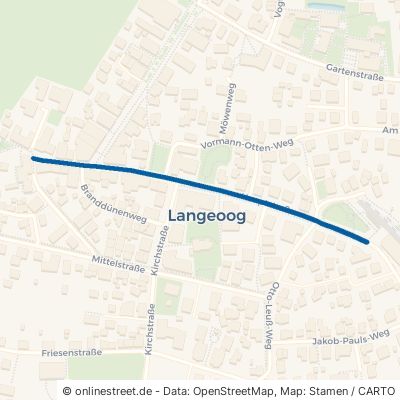 Hauptstraße Langeoog 