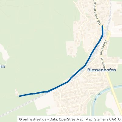 Eisenbahnweg Biessenhofen 