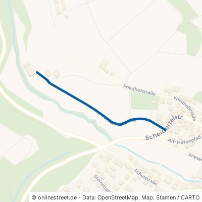 Neuer Mühlweg Hohenstein Strinz-Margarethä 