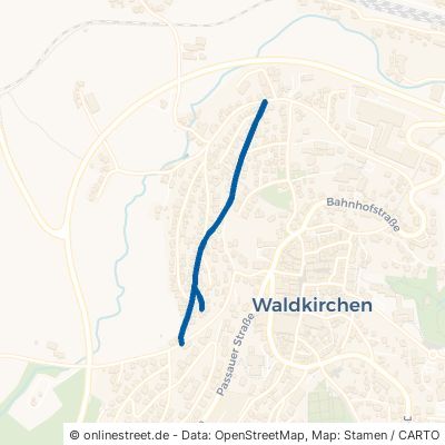 Böhmerwaldstraße Waldkirchen 