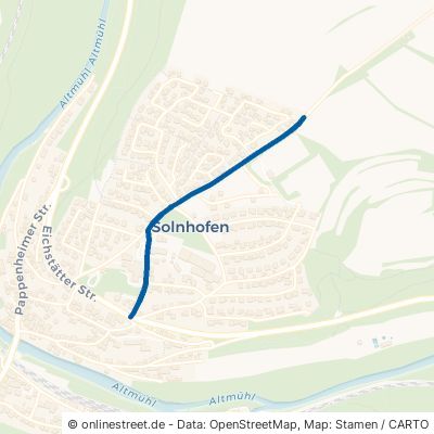 Bieswanger Weg Solnhofen 