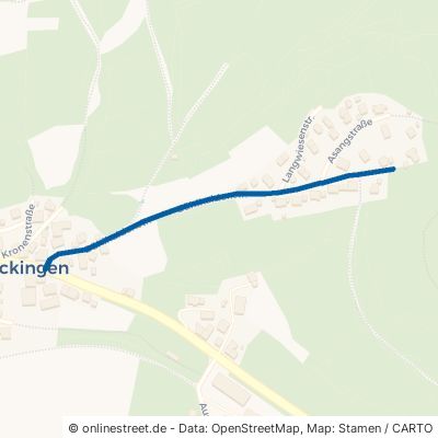 Bühlhaldenstraße Gaildorf Bröckingen 