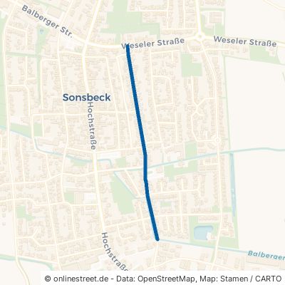 Gartenstraße Sonsbeck 