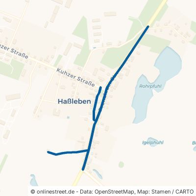 Prenzlauer Straße Boitzenburger Land Haßleben 