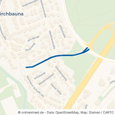 Taunusstraße Baunatal Kirchbauna 