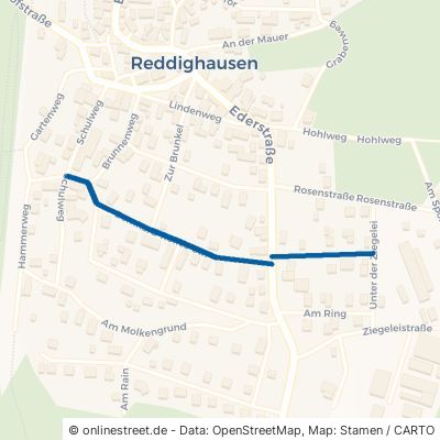 Bernhard-Rolfes-Straße Hatzfeld Reddighausen 