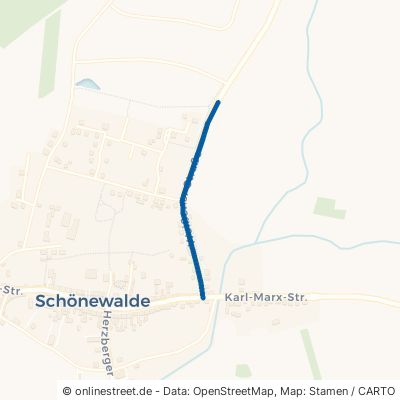 Weißener Straße Schönewalde 