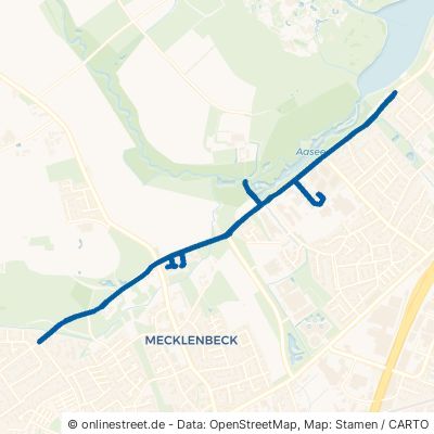 Mecklenbecker Straße Münster Sentrup 