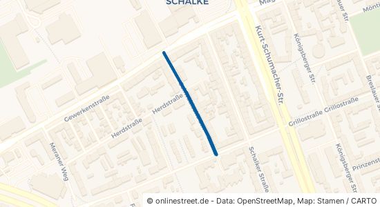 Schwäbische Straße 45881 Gelsenkirchen Schalke Gelsenkirchen-Mitte