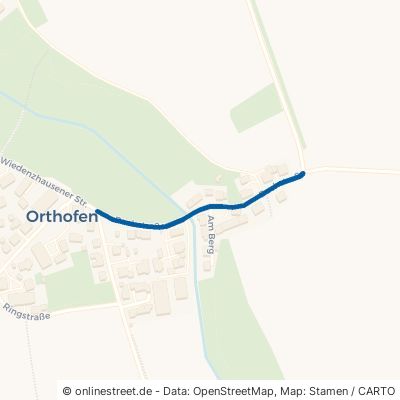 Bachstraße Sulzemoos Orthofen 