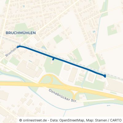 Industriestraße Rödinghausen Bruchmühlen 