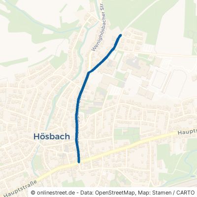 Schöllkrippener Straße Hösbach 