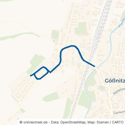 Schmöllner Straße Gößnitz Ponitz 