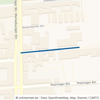 Gutenbergstraße 06112 Halle (Saale) Lutherplatz Stadtbezirk Süd