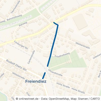 Friedhofstraße Diez Freiendiez 
