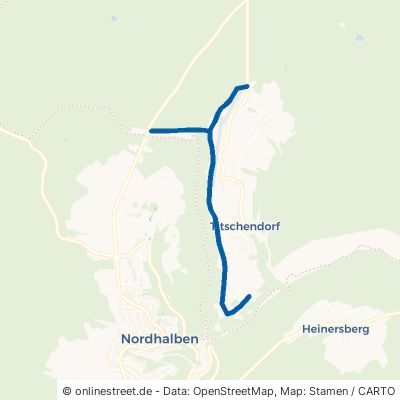 Plattenweg Wurzbach Titschendorf 