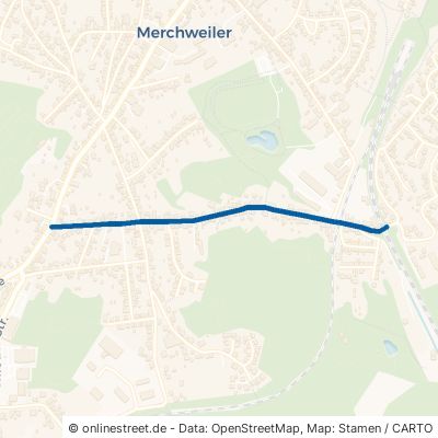 Eisenbahnstraße Merchweiler 