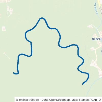 Unterer Kohlbachweg Buchenbach Falkensteig 