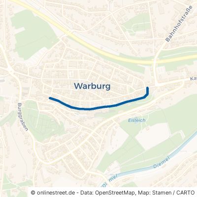 Hinter der Mauer Süd Warburg 