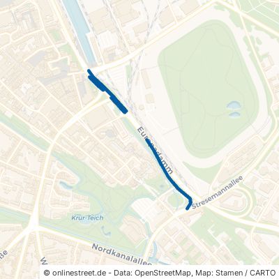 Hessentordamm Neuss Innenstadt 